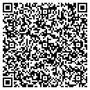 QR code with P J Mondin P E contacts