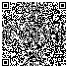 QR code with O C Peaden Septic Tank Service contacts