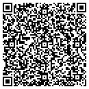 QR code with B & L Interstate Logs contacts