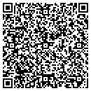 QR code with B & R Tv Repair contacts