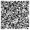 QR code with B & J Bait Shop contacts