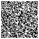 QR code with K Schultz contacts