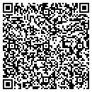 QR code with P & V Leather contacts