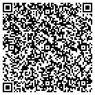 QR code with B & J Back Hoe Service contacts