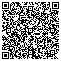 QR code with D & J Gas For Less contacts