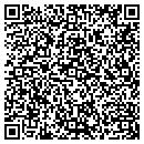 QR code with E & E Auto Sales contacts