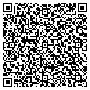 QR code with S & B Quilting Studio contacts