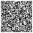 QR code with P Bransford contacts