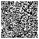 QR code with P R Weiss contacts