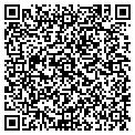 QR code with D & M Golf contacts