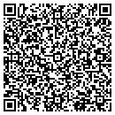 QR code with K M Marine contacts