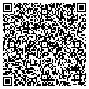QR code with B & M Trapping contacts