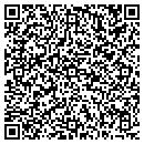 QR code with H And W Cigars contacts