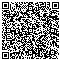 QR code with J & P Salvage contacts