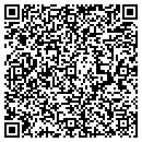 QR code with V & R Designs contacts