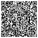 QR code with R & B Travel contacts