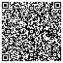 QR code with H & R Block contacts