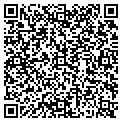 QR code with D & E Alarms contacts