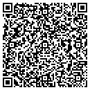 QR code with H & C Coffee contacts