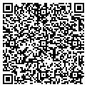QR code with V & W contacts
