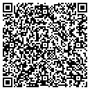 QR code with P R & R Storm Secure contacts