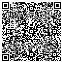 QR code with C & H Draperies Inc contacts