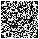 QR code with R E S Flags contacts