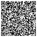QR code with B & B Pattern contacts