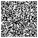 QR code with R M Mowing contacts