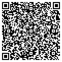 QR code with W M Products contacts