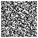 QR code with R & B Custom contacts