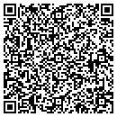 QR code with P A Landers contacts