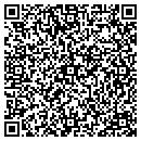 QR code with E Electronics Inc contacts