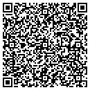 QR code with K & M Doughnut contacts