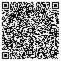 QR code with P V C contacts