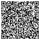 QR code with H D Storage contacts