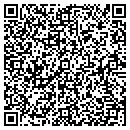 QR code with P & R Farms contacts