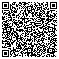 QR code with C S & A contacts