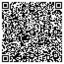 QR code with C & R Tile contacts