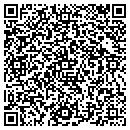 QR code with B & B Frame Gallery contacts
