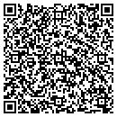 QR code with H & D Antiques contacts