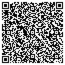 QR code with B & J Custom Cabinets contacts