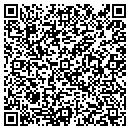 QR code with V A Design contacts