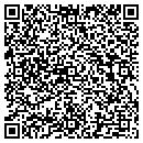 QR code with B & G Variety Store contacts
