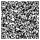 QR code with P G Dental Lab contacts