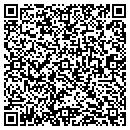 QR code with V Ruegemer contacts