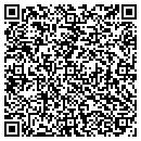 QR code with U J Window Tinting contacts