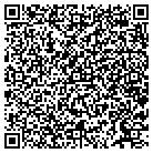 QR code with H & W Litter Service contacts