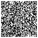 QR code with B & B Crane & Rigging contacts