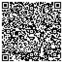 QR code with K & R CO contacts